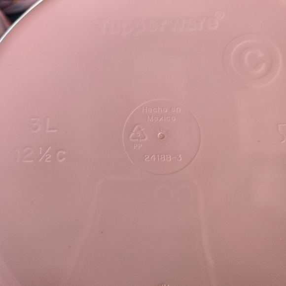 Tupperware Blushing Meadows 4-pc  One Touch Canister Set - Picture 7 of 8